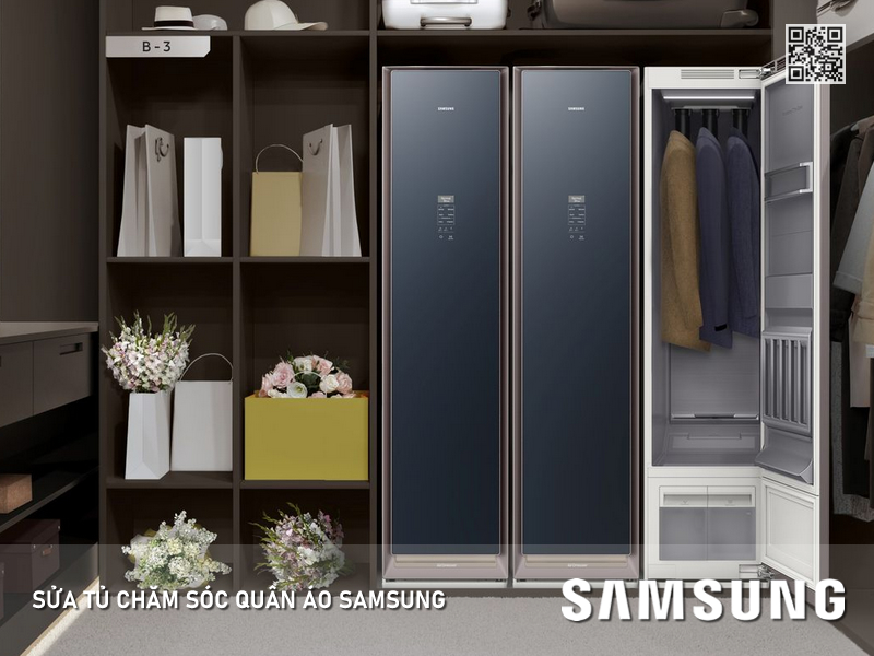 Sửa tủ chăm sóc quần áo Samsung